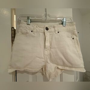 BDG Off-White Jean Shorts